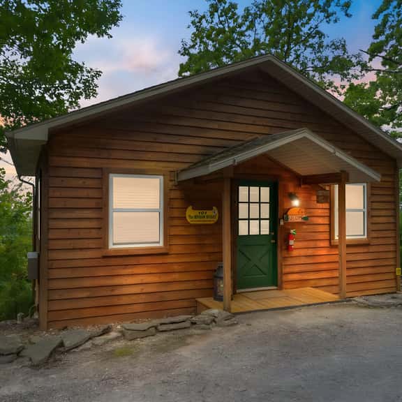 Cabin w/King Bed, Jacuzzi + View - Image 1